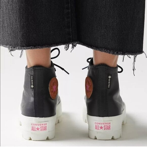 Converse CTAS Moss Olive Gortex Lug Sole Leather Sneakers Size 7.5 568764C - Picture 15 of 15